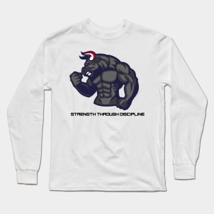 strength through discipline Long Sleeve T-Shirt